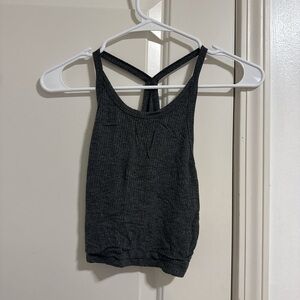 Me to We Dark Gray Tank Top